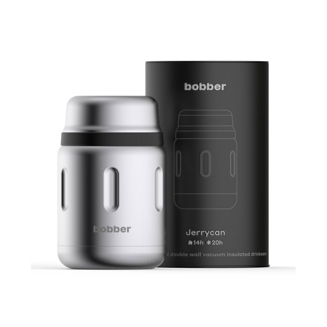Термос для еды, вакуумный, бытовой, тм "bobber". Объем 0.7 литра. Артикул Jerrycan-700 Matte