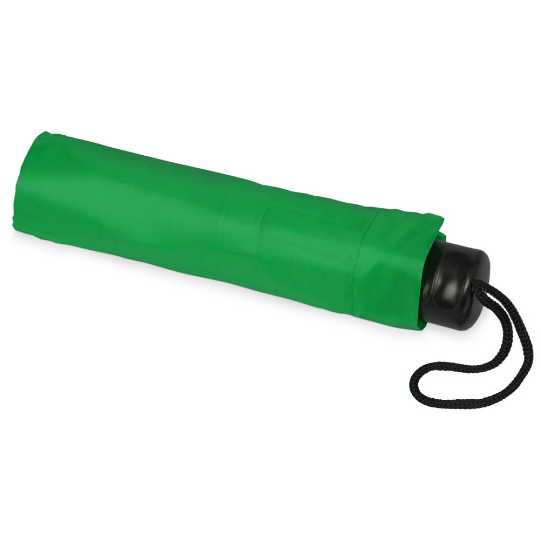 Зонт складной "Columbus", механический, 3 сложения, с чехлом, зеленый