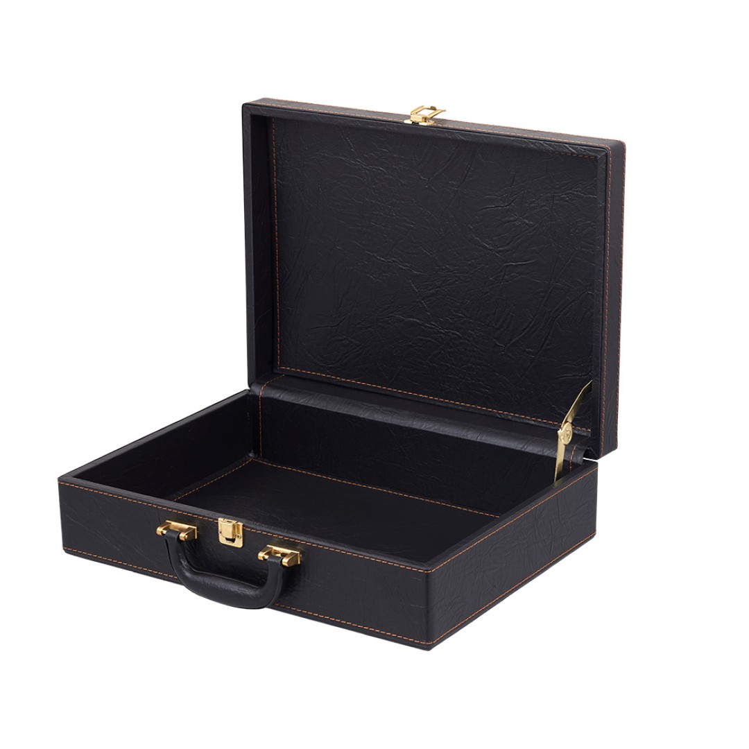 Дипломат подарочный, темно-коричневый