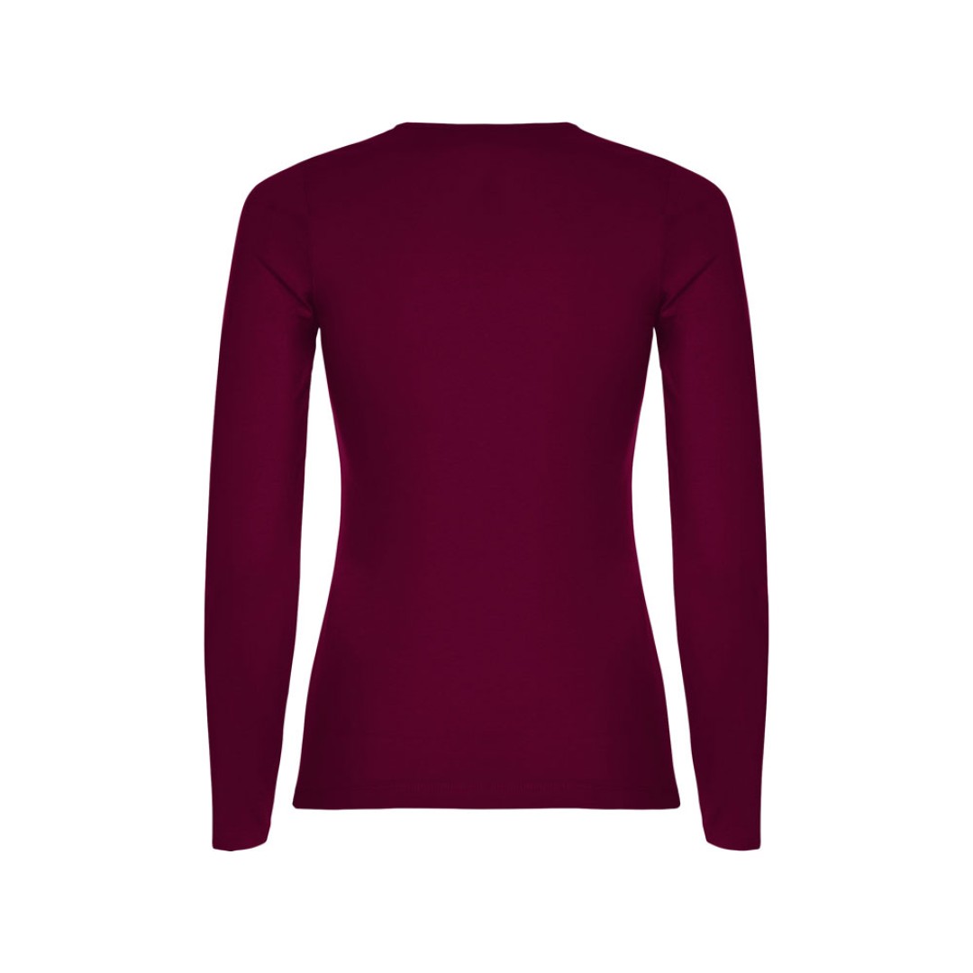 Футболка с длинным рукавом "Extreme" женская, гранатовый
