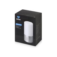 Увлажнитель воздуха с подсветкой "Breathe", белый/серебристый