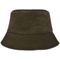 Панама "Howson" из переработанного вельвета - Зеленый лесной