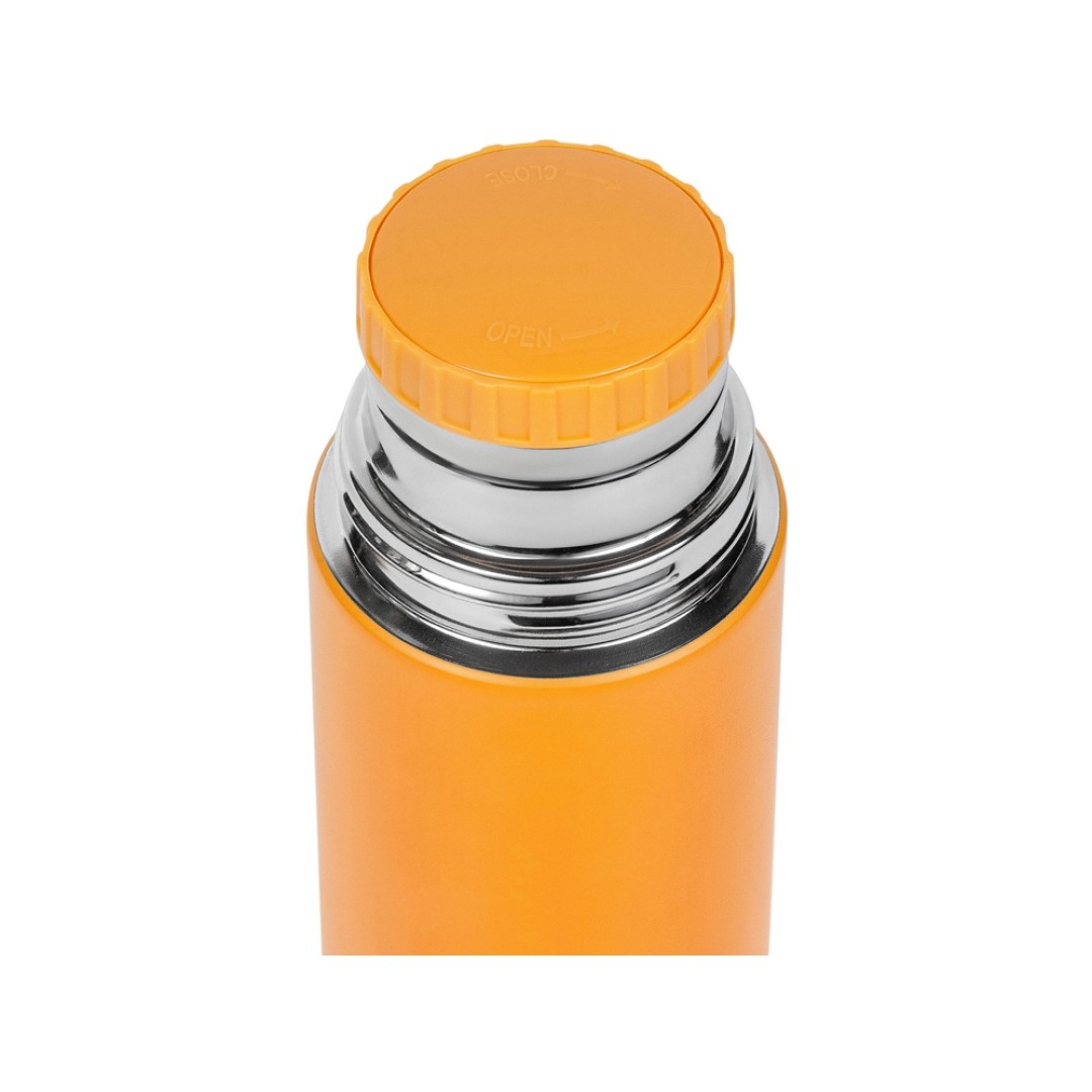 Термос Relaxika 101 (0,75 литра), желтый (без лого)