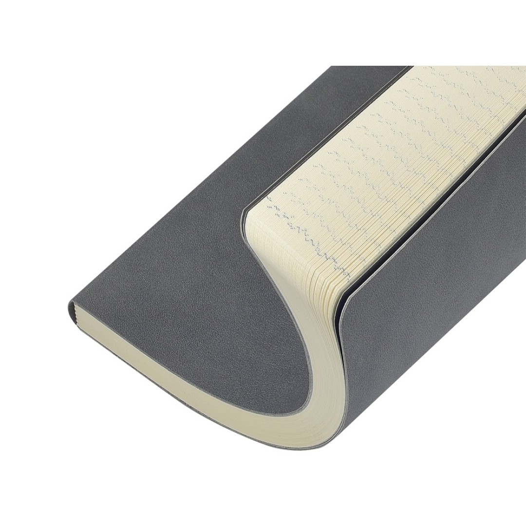 Ежедневник недатированный А5 "Megapolis Classic Flex", серый