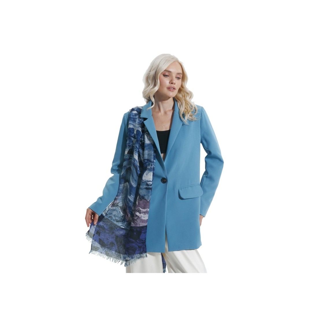 Шарф/ Палантин «Уральский хребет»