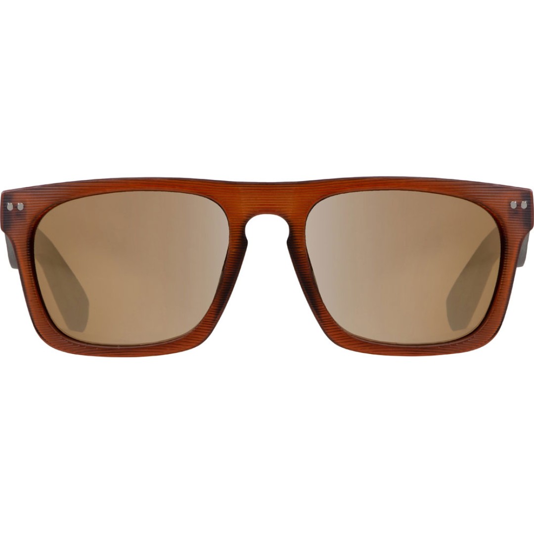 Очки из бамбука с зеркальными линзами "Rockwood mirror", коричневый