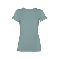 Футболка «Fiyi» женская, сине-зеленый выстиранный