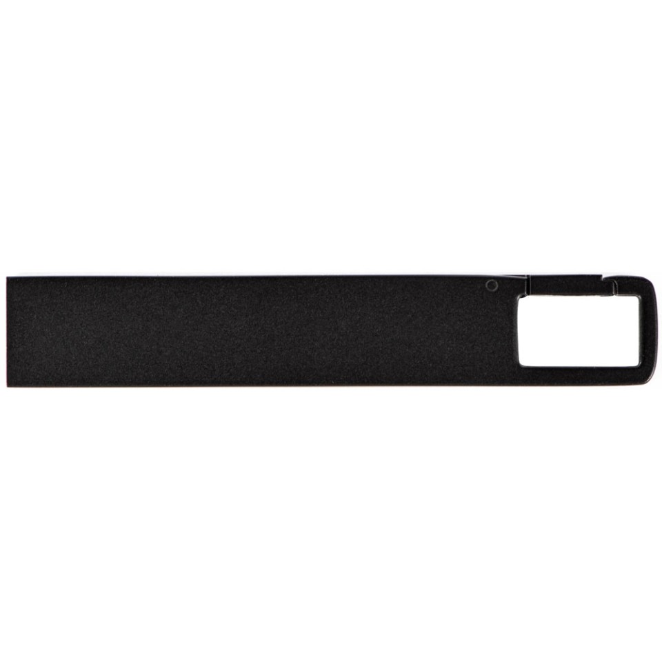 USB 2.0- флешка на 32 Гб c подсветкой логотипа «Hook LED», темно-серый, синяя подсветка