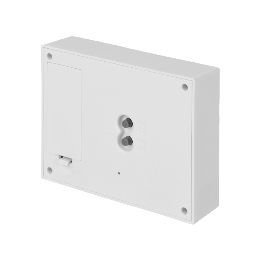 Настольные электронные мультифункциональные часы "Rotatio" с подсветкой, белый