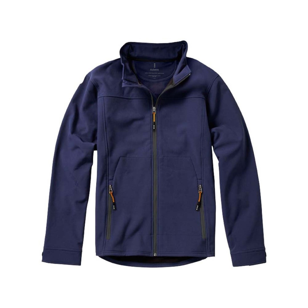 Куртка софтшел "Langley" мужская, темно-синий
