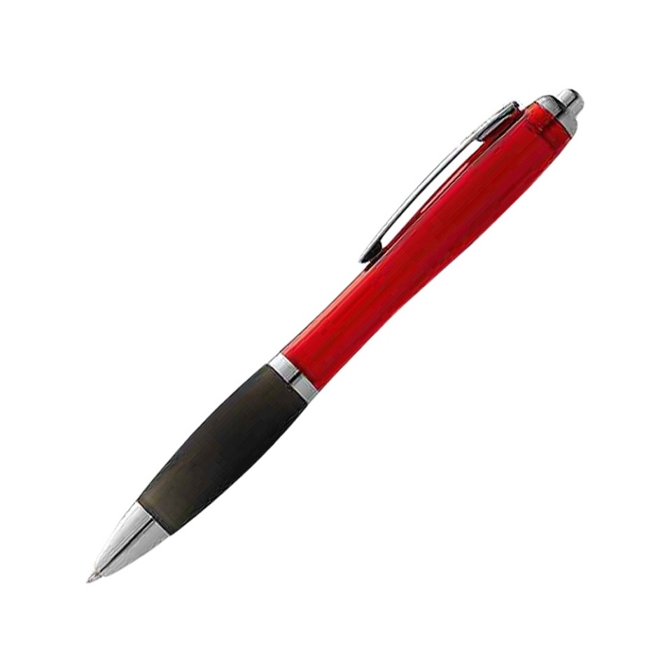 Ручка шариковая "Nash", красный, черные чернила