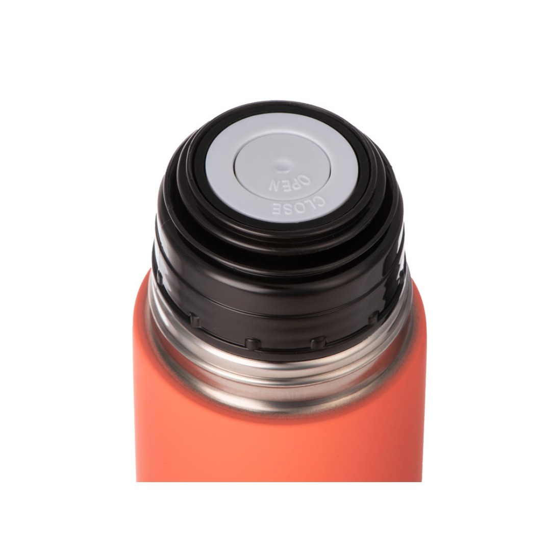 Термос «Ямал Soft Touch» с чехлом, 500мл, коралловый