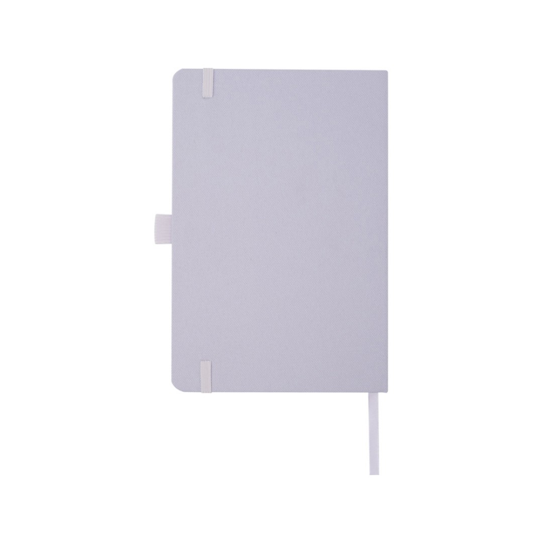 Блокнот Honua форматом A5 из переработанной бумаги с обложкой из переработанного ПЭТ, лиловый