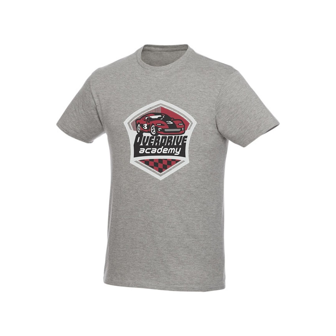 Мужская футболка Heros с коротким рукавом, серый яркий