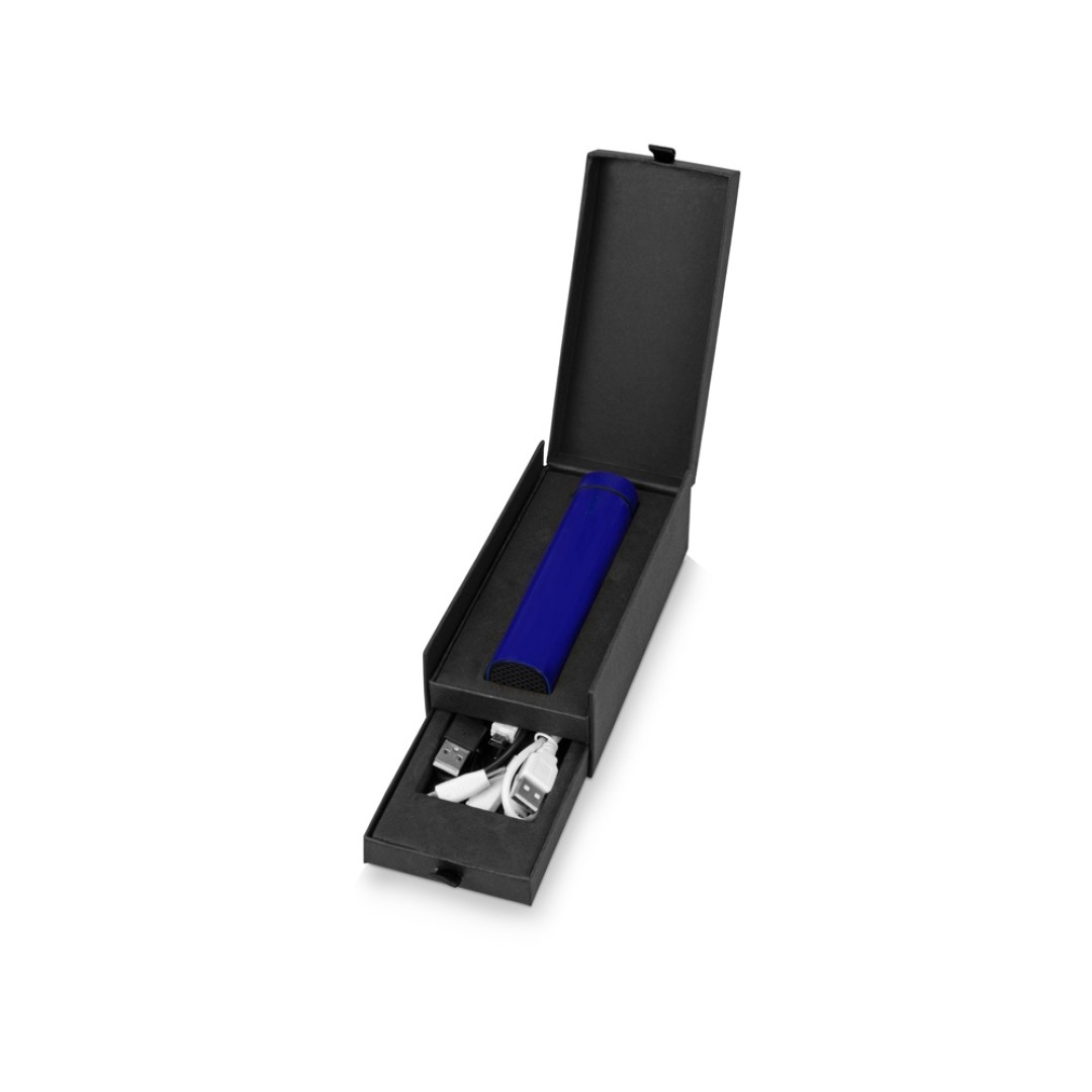 Портативное зарядное устройство "Мьюзик", 5200 mAh, синий