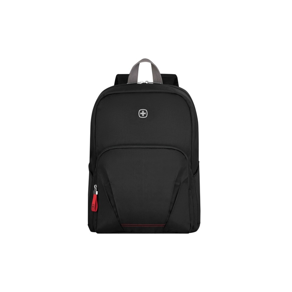 Рюкзак WENGER Motion 15.6", черный, нейлон, 31x17x42 см, 20 л