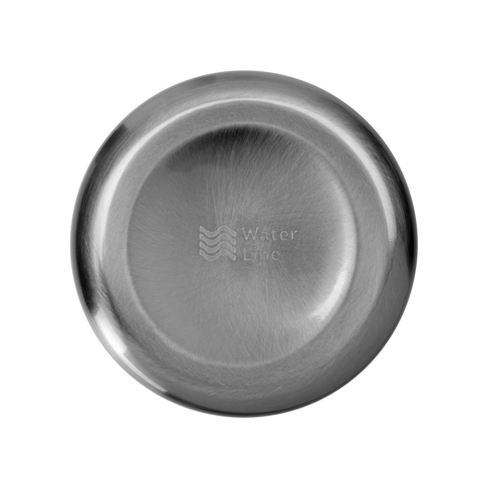 Вакуумная термобутылка "Cask" Waterline, 500 мл, тубус, серебристый глянцевый