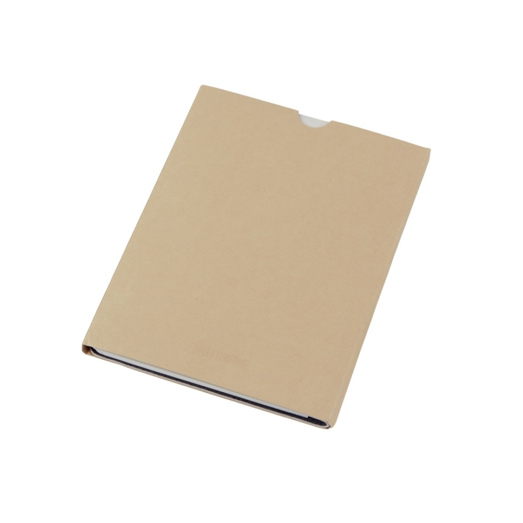 Блокнот А5 "Notepeno Max", 96 листов 80 гр/м2 белой FSC бумаги, бежевый