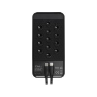 Портативное беспроводное зарядное устройство «Octopus Air», 5000 mAh, черный