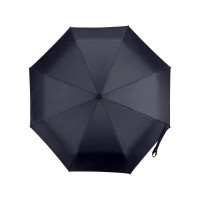 Зонт Alex трехсекционный автоматический 21,5", темно-синий