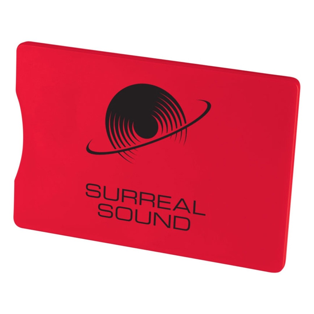 Защитный RFID чехол для кредитной карты "Arnox", красный