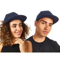 Бейсболка с прямым козырьком «Los Angeles 2.0», темно-синий