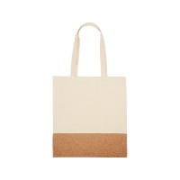 Сумка для шопинга Corky хлопковая со вставкой из пробки