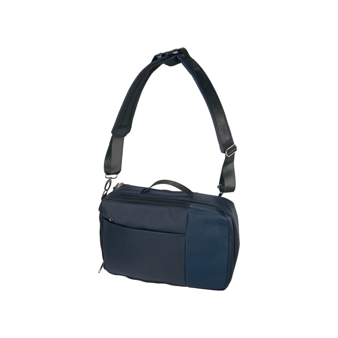 Рюкзак-трансформер «Duty» для ноутбука, темно-синий (без шильда)