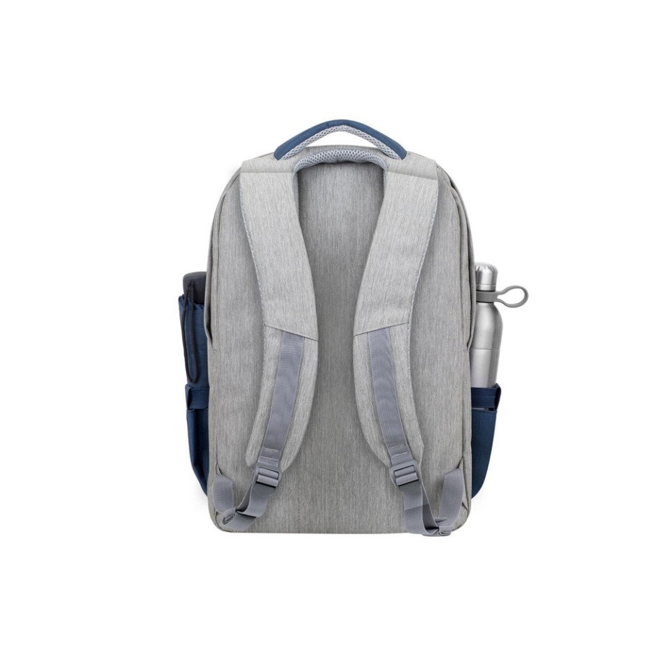 RIVACASE 7567 grey/dark blue рюкзак для ноутбука 17.3" / 6