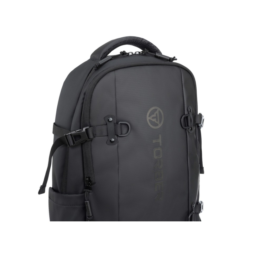 Рюкзак спортивный TORBER Xtreme 18", чёрный, 31 х 12 х 46 см, 17л