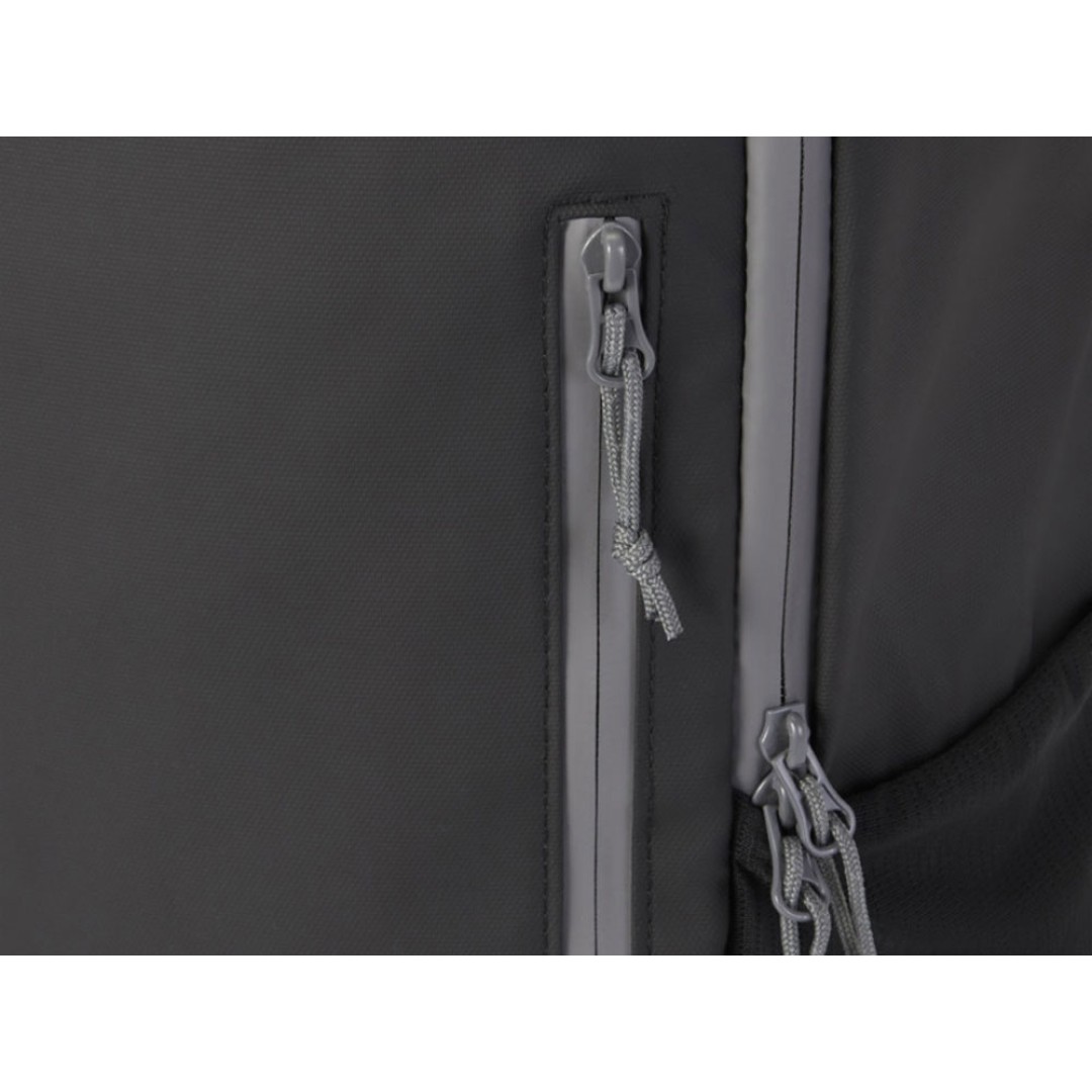 Водонепроницаемый рюкзак Aqua для ноутбука с диагональю экрана 15 дюймов, сплошной черный