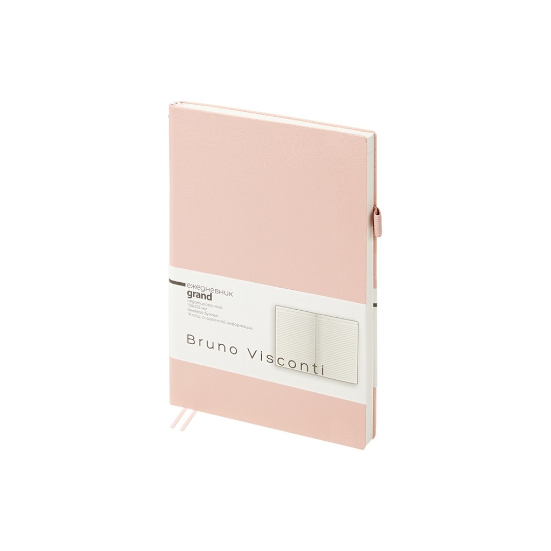 Ежедневник недатированный А5 "Grand", пудровый