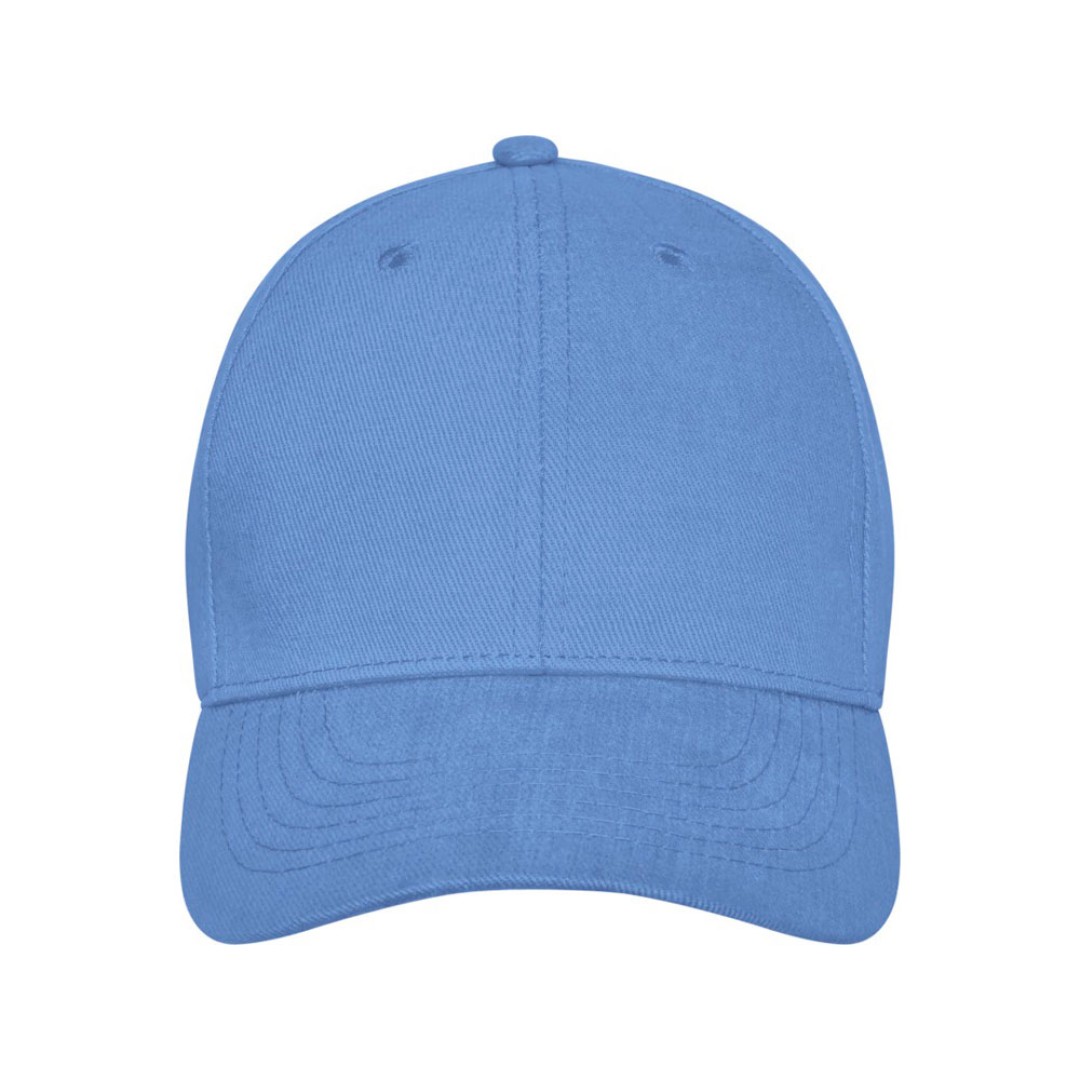 Бейсболка Davis, 6 панелей, светло-синий
