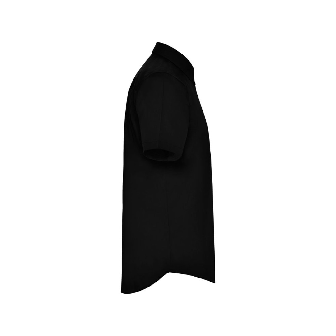 Рубашка "Aifos" мужская с коротким рукавом,  черный