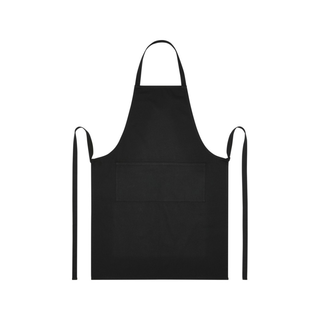 Shara 240 г/м2 Aware™ фартук из переработанного материала - Черный