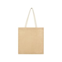 Эко-сумка Juta 7 л из джута плотностью 300 г/м2, белый