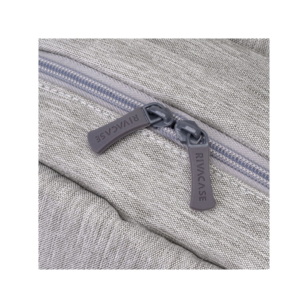 RIVACASE 7562 grey/mocha рюкзак для ноутбука 15.6", серый/кофейный