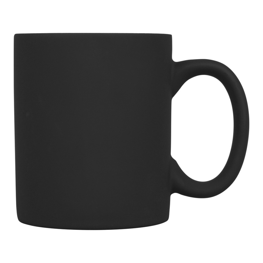 Кружка с покрытием soft-touch «Barrel of a Gum», черный Р)