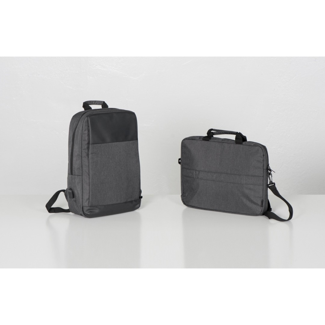 Сумка для ноутбука 14,3" District, темно-серый