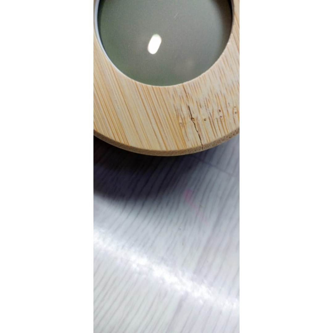 Водяные часы из бамбука "Splash Hour", натуральный