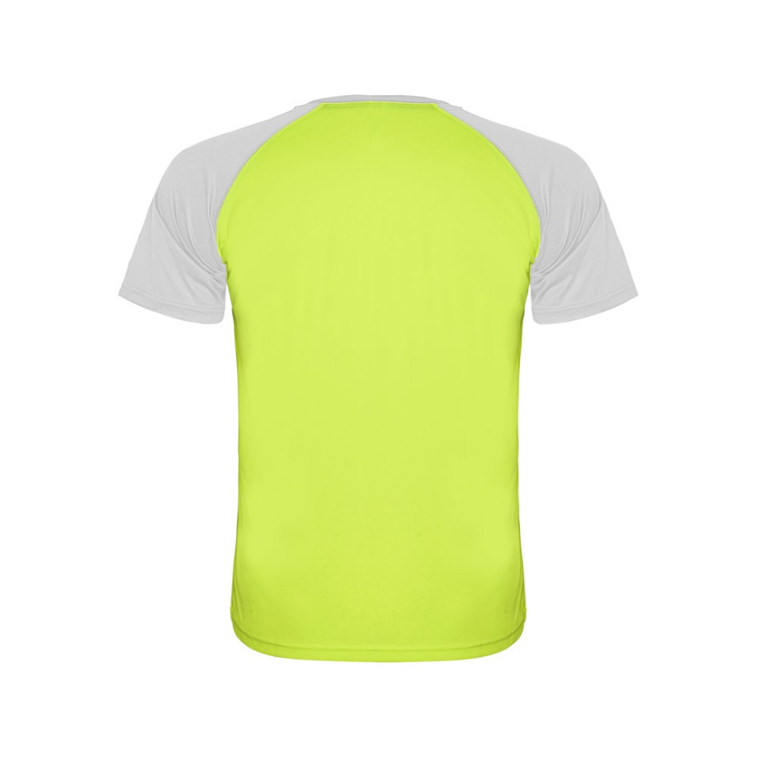 Спортивная футболка "Indianapolis" мужская, неоновый зеленый/белый