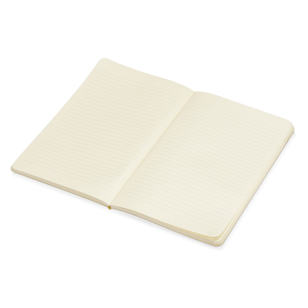 Блокнот А5 "Softy" 13*20,6 см в мягкой обложке, желтый (Р)