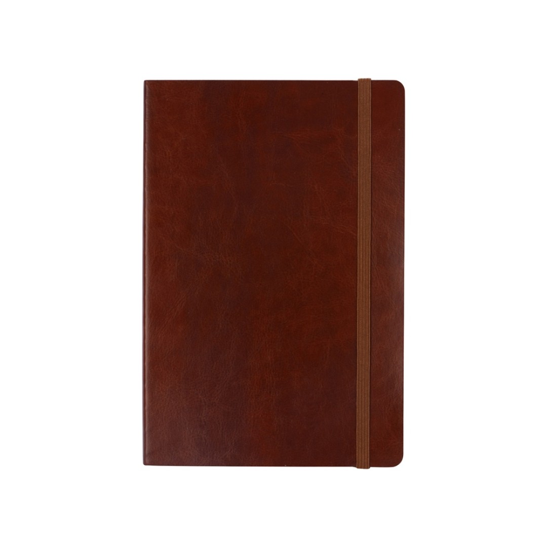 Блокнот А5 «Fabrizio», 64 листа, коричневый