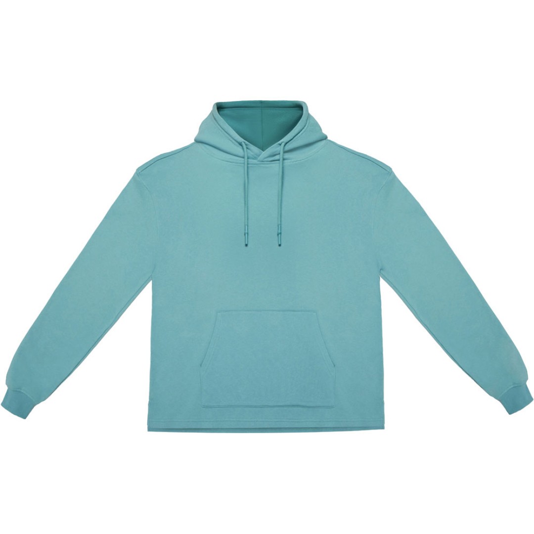 Худи оверсайз «Alpha.01» унисекс, пыльный бирюзовый