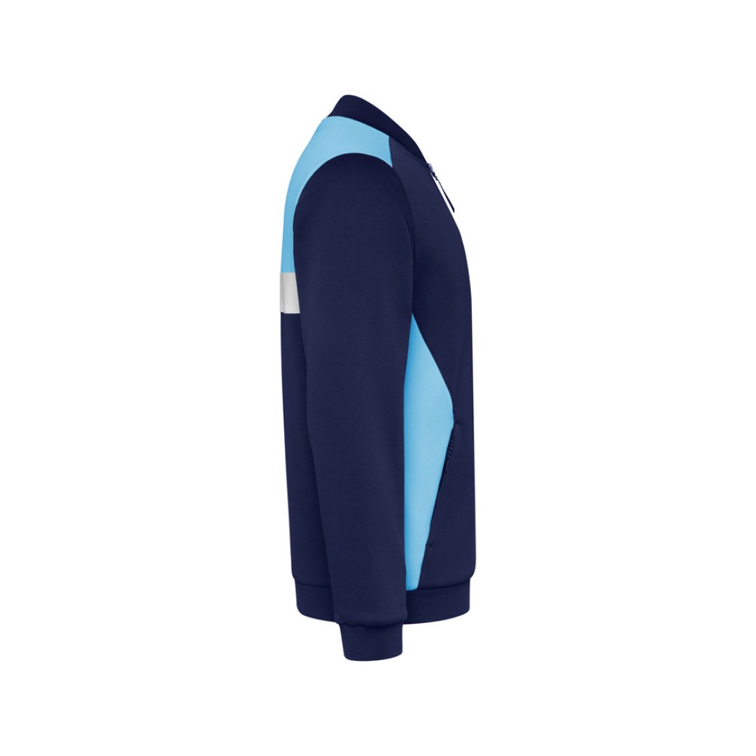 Спортивная куртка «Leros» унисекс, небесно-голубой/синий нэйви