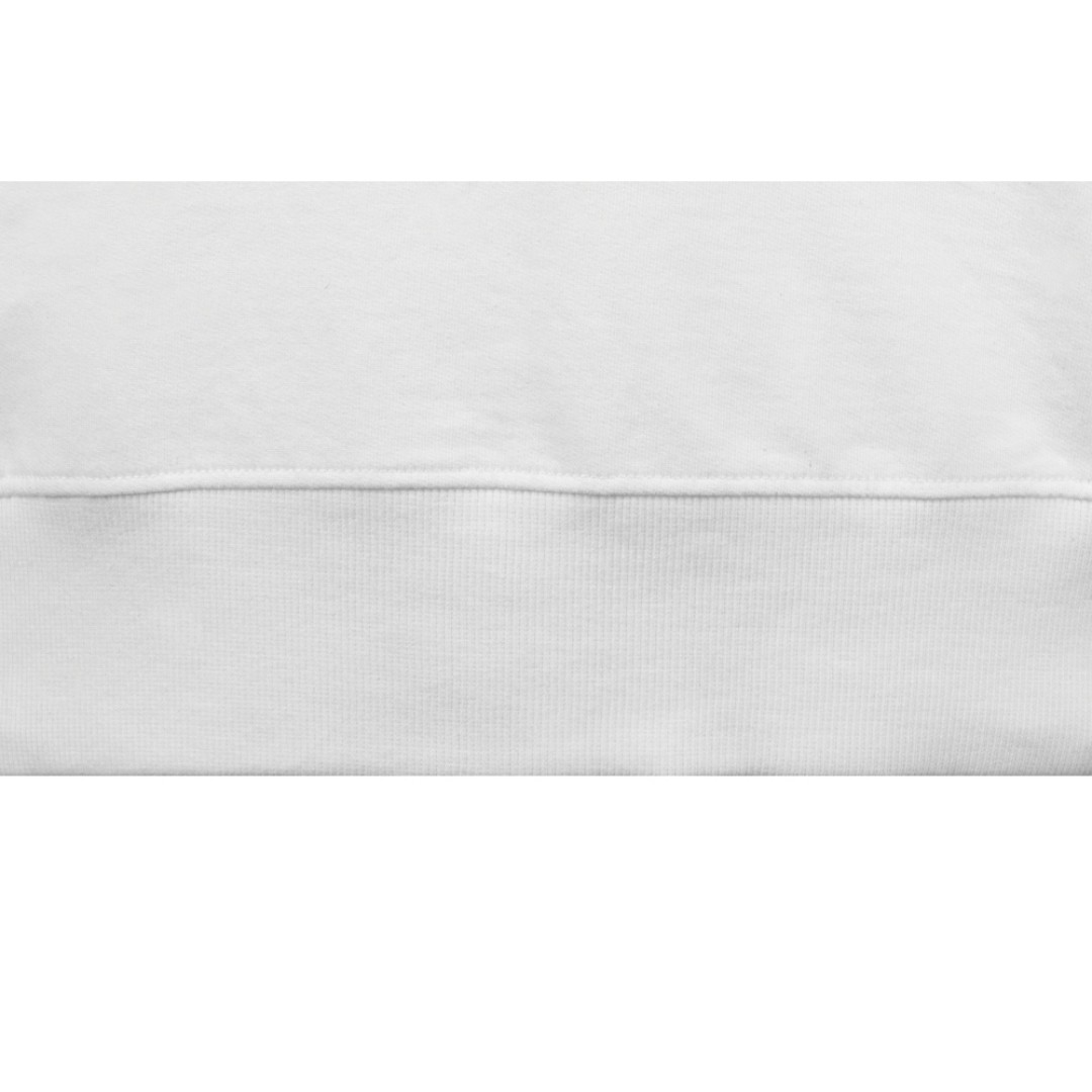 Худи оверсайз с коротким рукавом «Warsaw» унисекс, белый