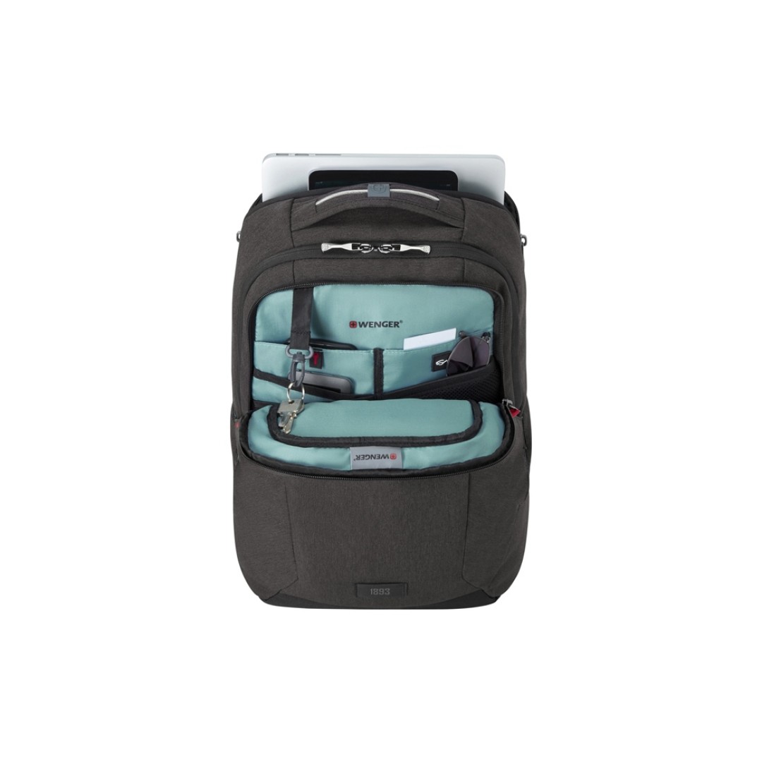 Рюкзак WENGER MX Professional 16”, серый, 100% полиэстер, 33х21х45 см, 21 л