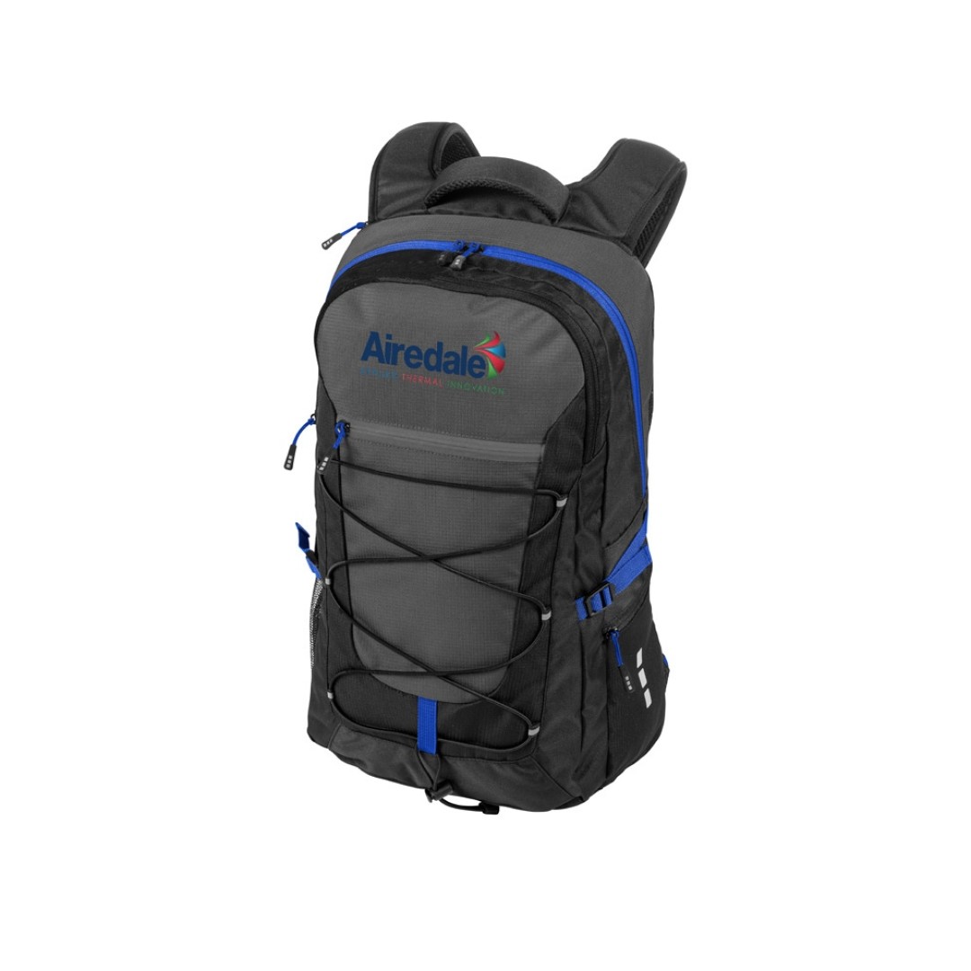 Рюкзак "Milton" для ноутбука "15,4", черный/темно-серый/ярко-синий