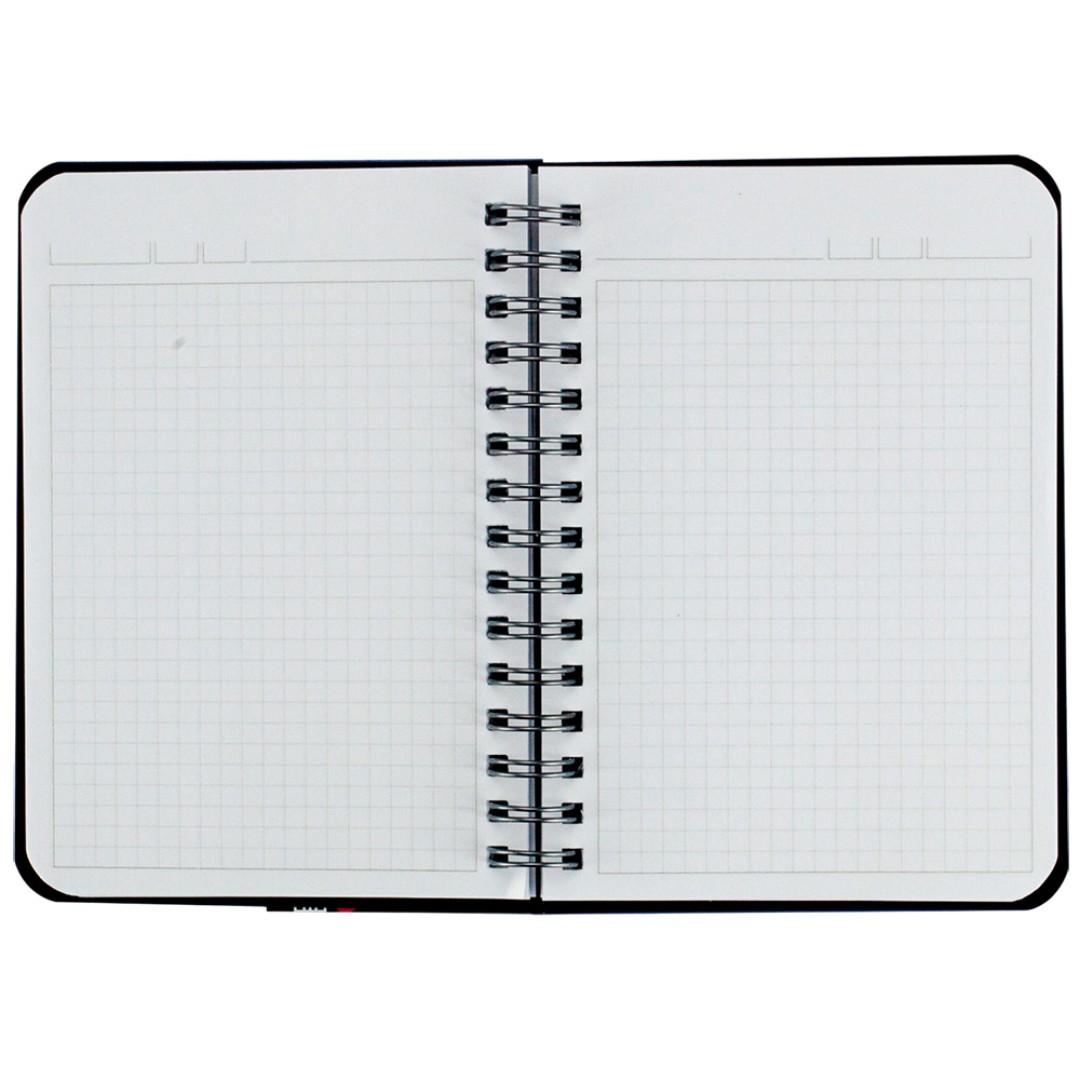 Бизнес - блокнот А6 (99 х 139 мм.) "Офис-Лайн" 80 л., синий