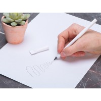 Вечный карандаш из переработанной бумаги "Recycled pencil", белый